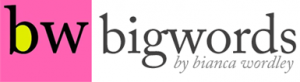 Big Words Blog Logo