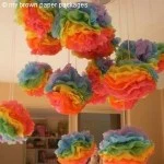 Instructions Rainbow PomPoms