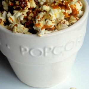 Kukukachu popcorn recipe. Flavoured with caramel, cashews, chocolate to create a crunchy addictive sweet snack