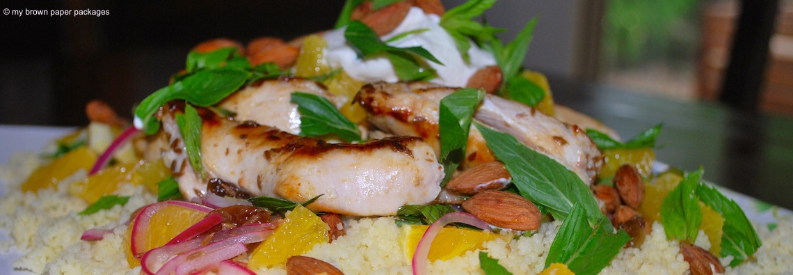 chicken cous cous salad