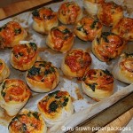 Savoury Pastry Scrolls