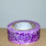 Purple Flower Washi