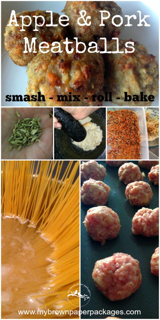 Apple & Pork Meatballs