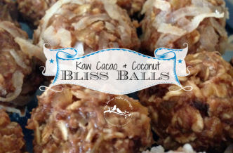 cacao coconut bliss balls
