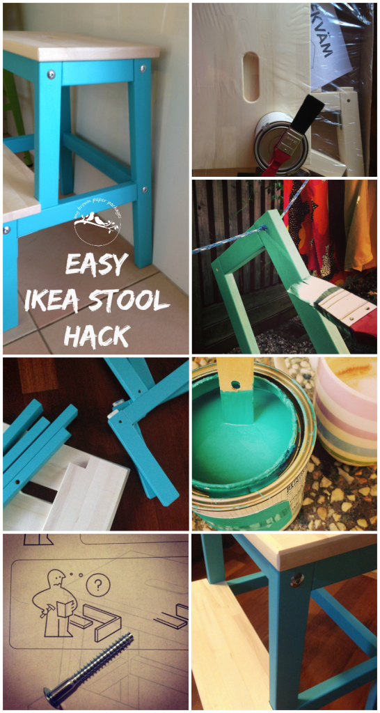Easy IKEA stool hack