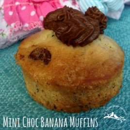 Choc Banana Muffins
